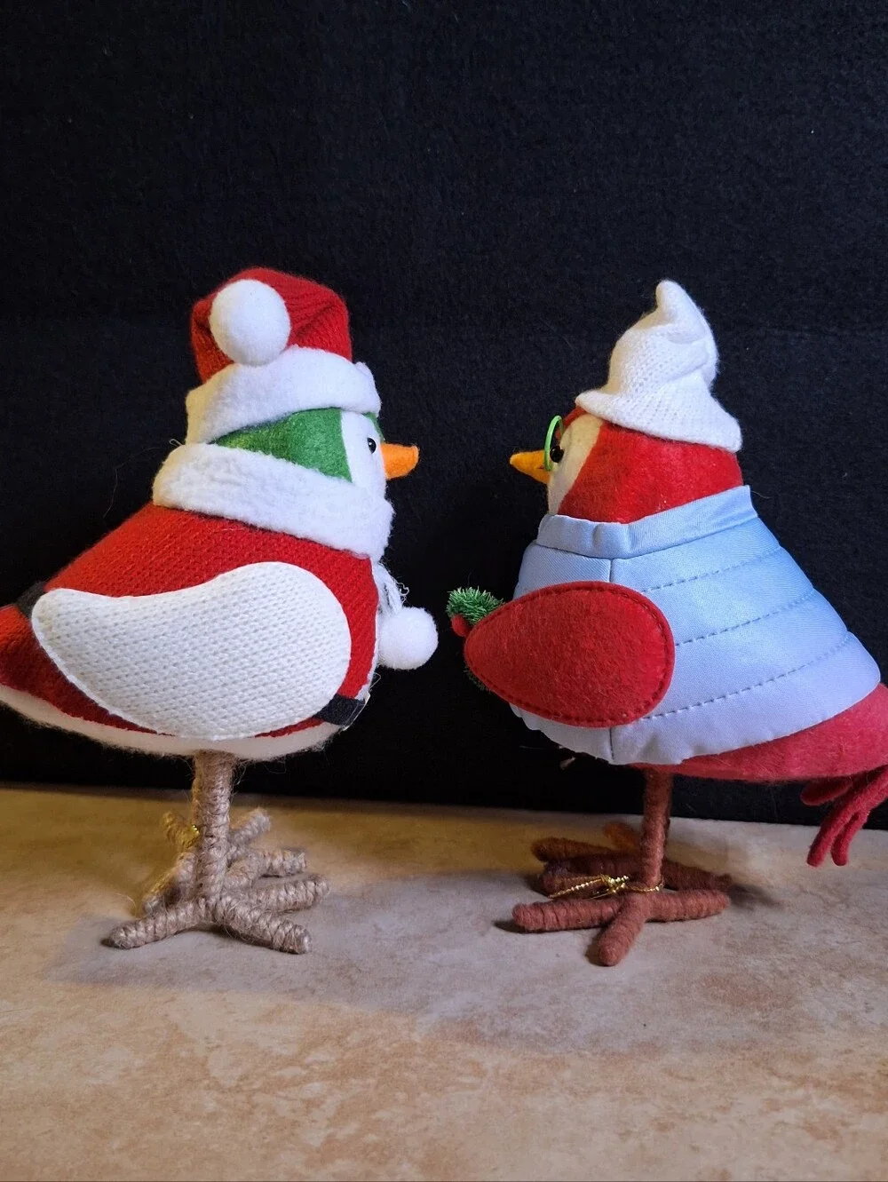 Target Featherly Friends Winter 2024 Conifer Puffy Vest Cheeryble Santa Hat 7